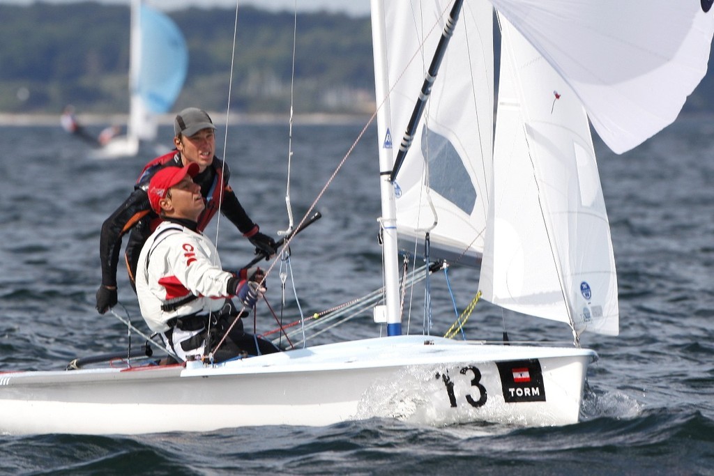 Fantela and Marenic - 470 World Championship. www.per-heegaard-fotografi.dk &copy; 470 Internationale http://www.470.org